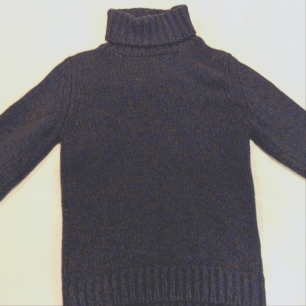 Slowear Zanone 50% wool 50% yak thick turtle neck